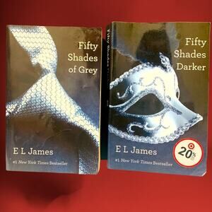 50 Shades of Grey Fifty Shades Darker Double Trouble Book Bundle 2 Books Sexy